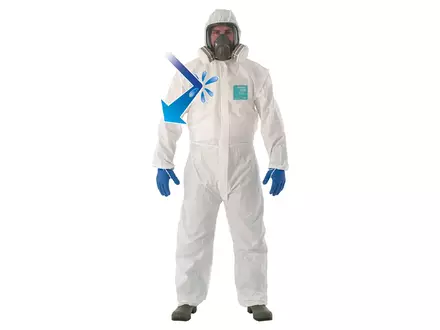 Combinaison jetable Microgard 2000 Comfort, modèle 129, blanche, taille XL