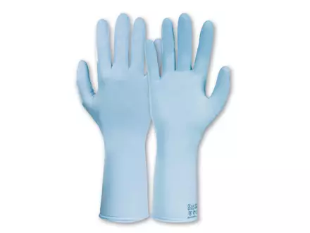 Gants jetables en nitrile KCL Dermatril L 741 résistants aux produits chimiques