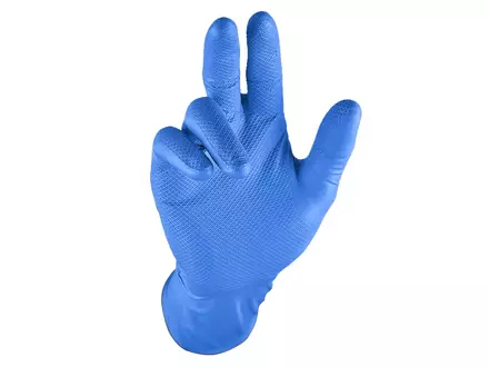Gant jetable en nitrile Grippaz 246 résistant aux produits chimiques, 240 mm