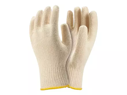 Sous-gant jetable en coton Hycare, tricoté circulairement, isolant