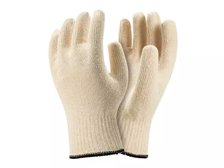 Sous-gants jetables en maille circulaire épaisse de coton