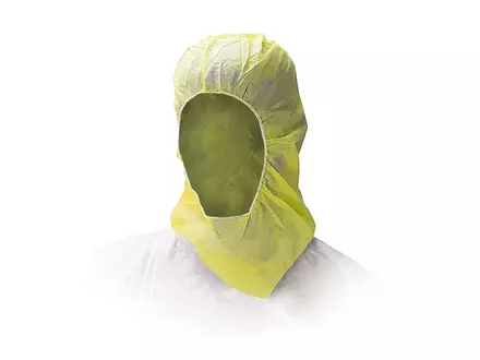 Hycare disposable hoofdkap non-woven astrocap polypropyleen geel
