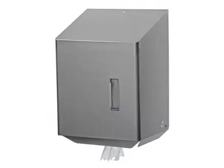 Distributeur de rouleaux de nettoyage Ophardt SanTRAL SC CEU 1 E, format midi, en acier inoxydable