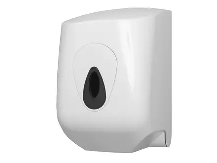 PlastiQline PQMidiC cleaning roll dispenser white