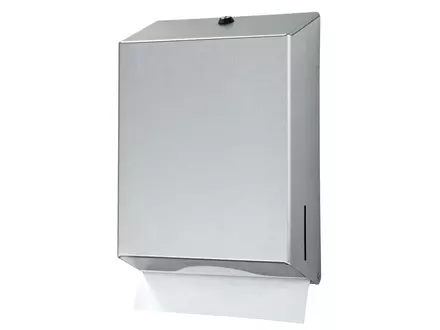 Distributeur de serviettes pliable Euro Products Maxi en acier inoxydable