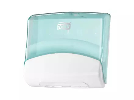Tork Performance folded cleaning cloth dispenser W4 turquoise/white