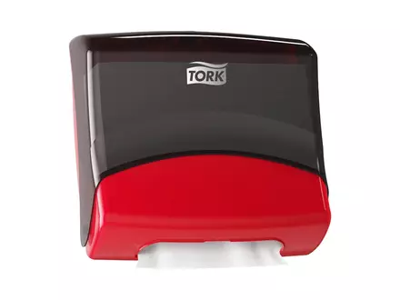 Tork Performance folded cleaning cloth dispenser W4 turquoise/white