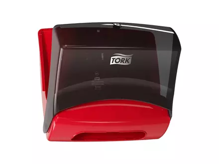 Tork Performance folded cleaning cloth dispenser W4 turquoise/white