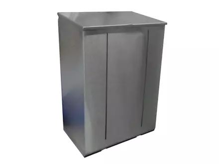 Distributeur double en acier inoxydable 608 x 400 x 900 mm