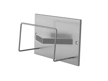 Support mural Ophardt Ingo-man, plaque murale en acier inoxydable