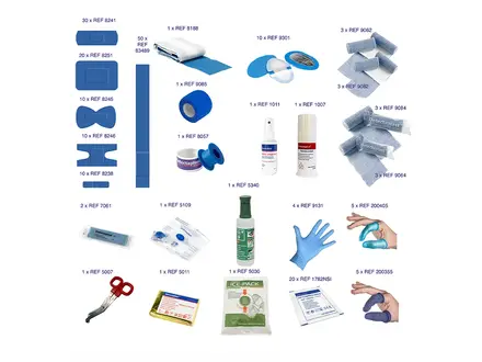 Trousse de premiers secours Detectaplast Medic Box Food XL