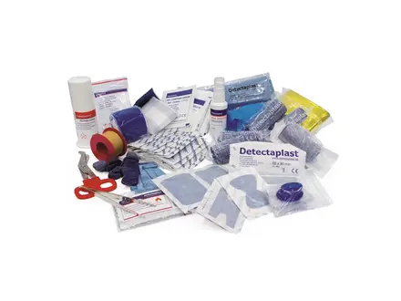 Detectaplast first aid kit refill Medic Food Box L