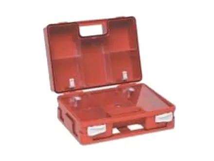 Detectaplast first aid kit ABS empty orange