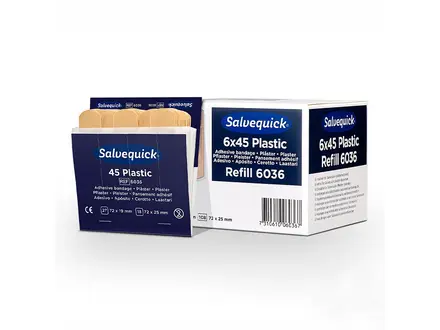 Cederroth Salvequick 6036 plasters plastic