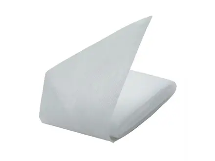Triangular cloth non-woven white 96x96x136 cm