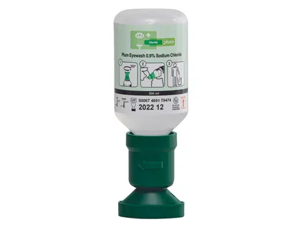 Solution oculaire stérile au chlorure de sodium Plum 4691, flacon de 200 ml