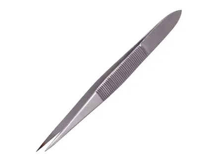 Pince à épiler pointue en acier inoxydable 10 cm