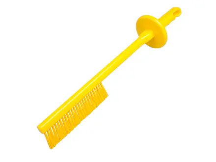 Brosse de sécurité FBK 50155-4, dure, 510 x 100 mm, jaune