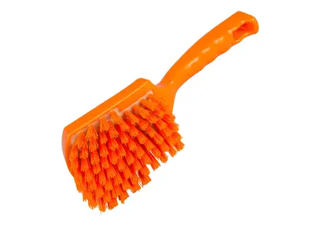 FBK 90548-7 hand brush hard resin 275x70 mm orange