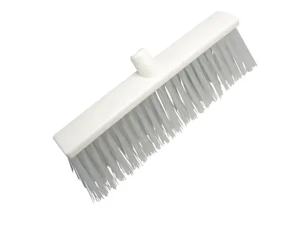 Bezem hard FBK 25190-1 400x60 mm wit