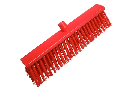 Bezem hard FBK 26190-3 500x60 mm rood