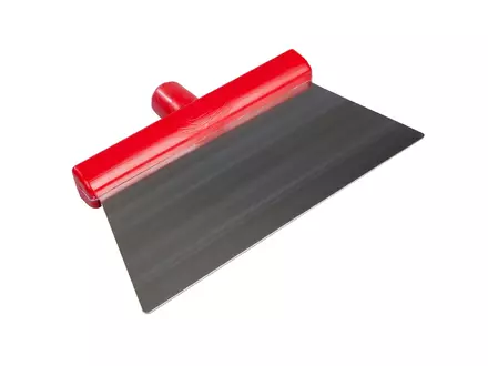 Vloerschraper RVS blad FBK 28281-3 280x110 mm rood