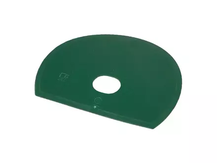 FBK 71915-5 dough scraper hole detectable 160x125 mm green