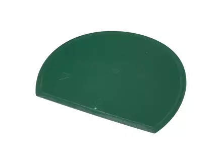 FBK 71916-5 detectable dough scraper 160x125 mm green