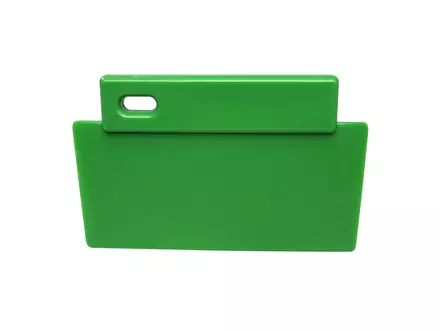 Spatel/schraper PP blad FBK 81900-5 200x125 mm groen