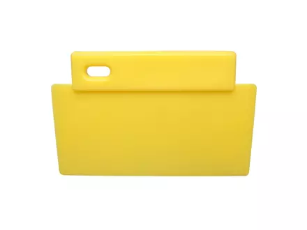 Spatula/scraper PP blade FBK 81900-4 200x125 mm yellow