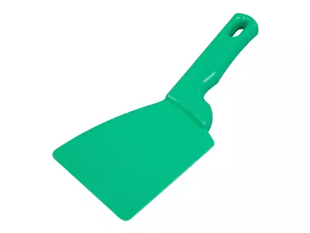Grattoir manuel FBK 72900-5, ergonomique, en polypropylène, 100 mm, vert