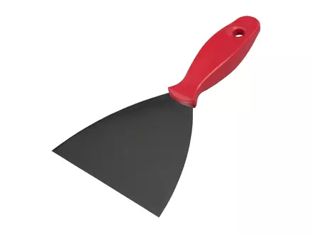 Grattoir manuel FBK 78102-3, lame détectable en acier inoxydable, 120 mm, rouge