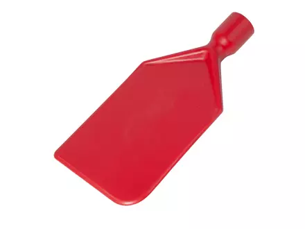 Rigid PP spatula blade FBK 28290-3 112x235 mm red