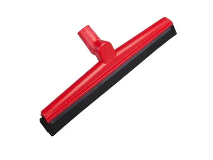 FBK 28456-3 floor squeegee with replacement rubber 400 mm red