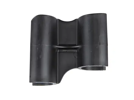 FBK 80204-6 steel clip polypropylene for hotel dustpan black