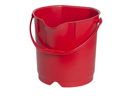 Bucket PP FBK 80102-3 9 l red