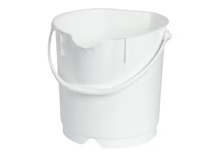 Seau PP FBK 80102-1 9 l blanc