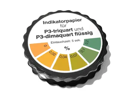 Ecolab P3-Triquart testpapier voor Quat residuen