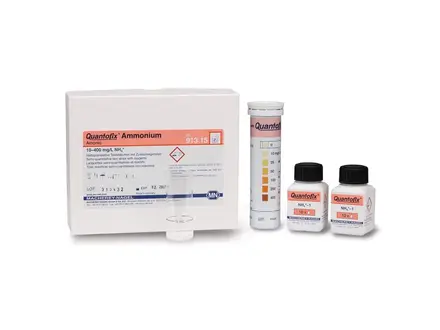 Quantofix Ammonium test strips 0-400 mg/l