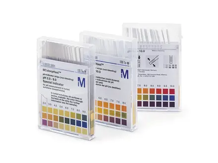 Bandelette indicatrice de pH MColorHast 5,2-7,2 pH