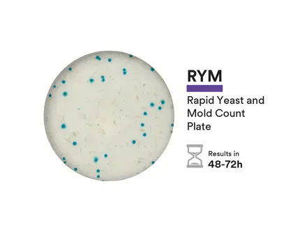 Plaque de comptage rapide de levures et moisissures NEOGEN 6475 Petrifilm, 50 pièces