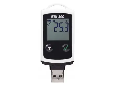 Ebro EBI 300 temperature logger USB