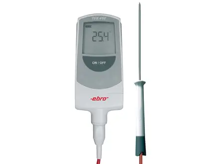 Thermomètre alimentaire Ebro TFX 410 avec sonde Pt1000