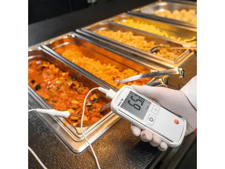 testo 108 digital food thermometer with probe