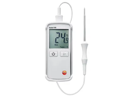testo 108 voedselthermometer digitaal met insteekvoeler