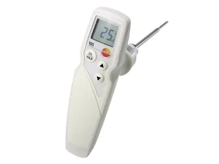 Thermomètre alimentaire avec sonde standard testo 105