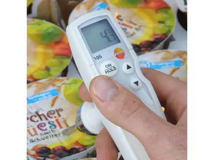 Thermomètre alimentaire avec sonde standard testo 105