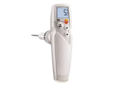 testo 105 digital food thermometer with standard probe