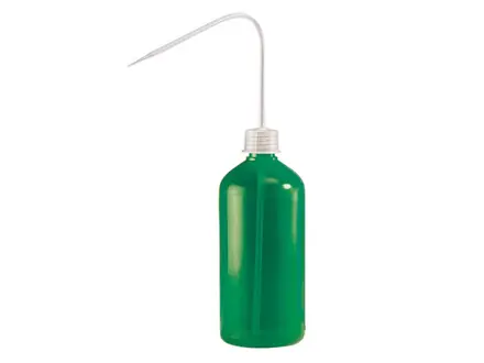 Spray bottle LDPE Ø75 mm 500 ml green