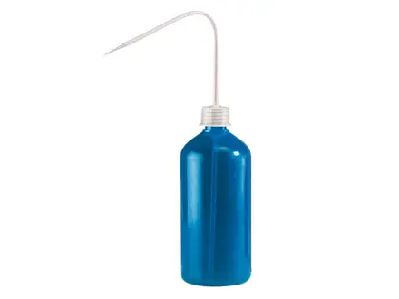 Spuitfles LDPE Ø75 mm 500 ml blauw